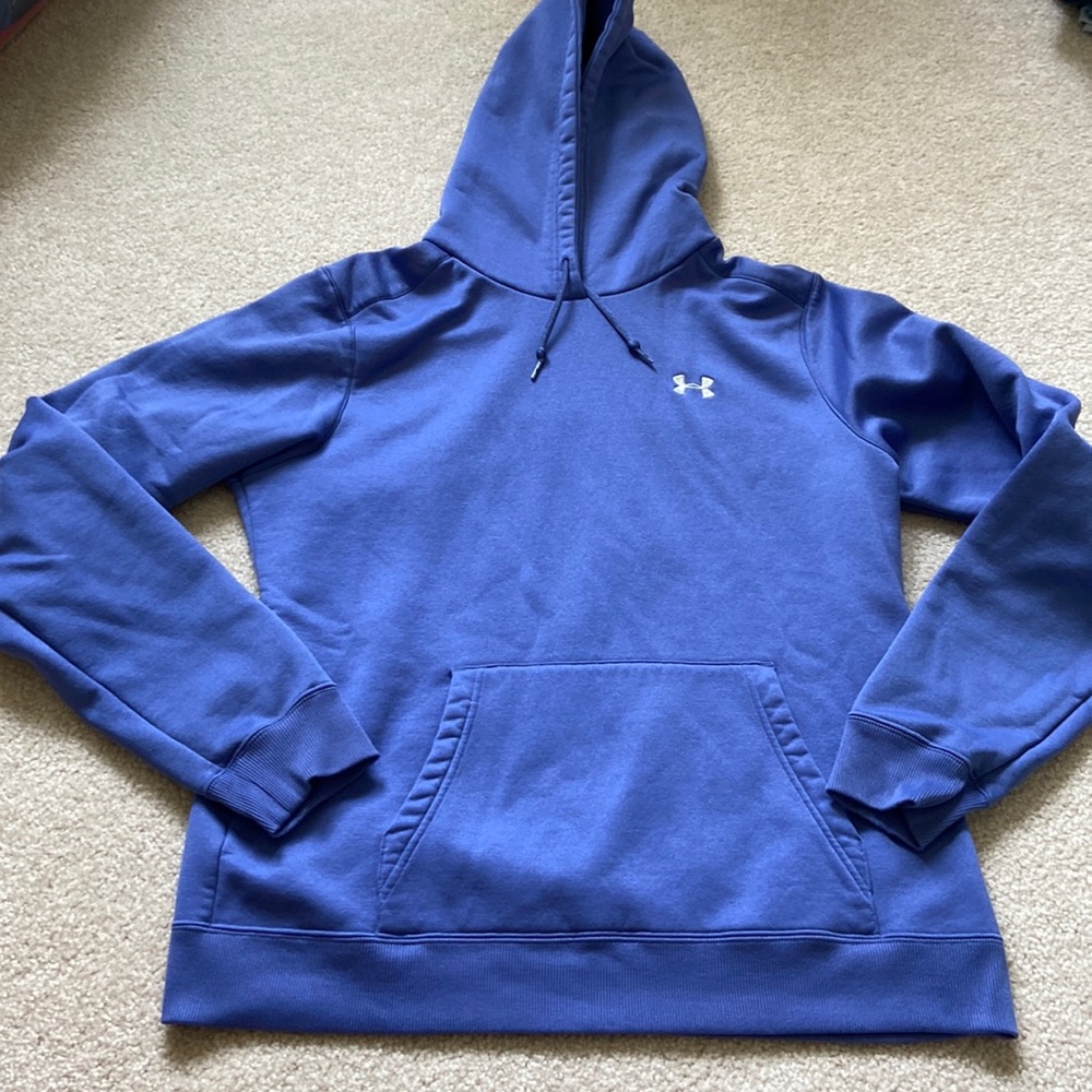 blue under armour hoodie